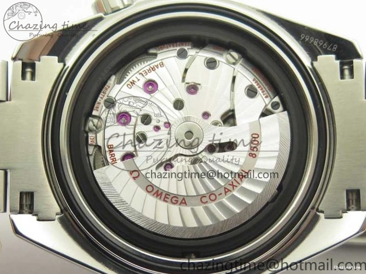 1218 Durable Planet Ocean Professional Ceramic Bezel 45.5mm 1:1 VSF Best Edition Orange Markers on SS Bracelet A8500 Super Clone 8052